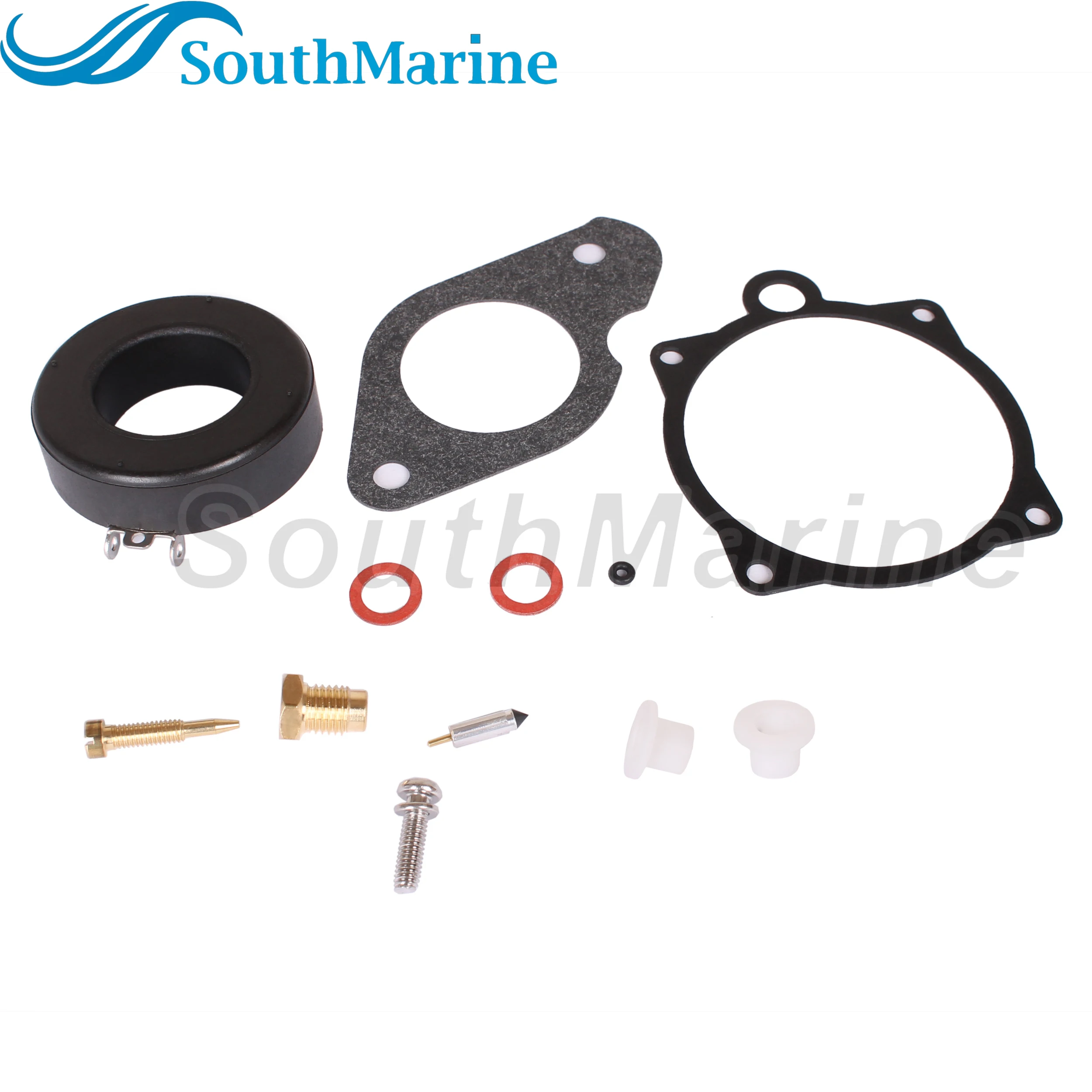 Boat Engine 689-W0093-02 01 00 18-7770 Carburetor Repair Kit for Yamaha 20HP 25HP 30HP 20C 25C 25D 30A / 84456M for Mercury