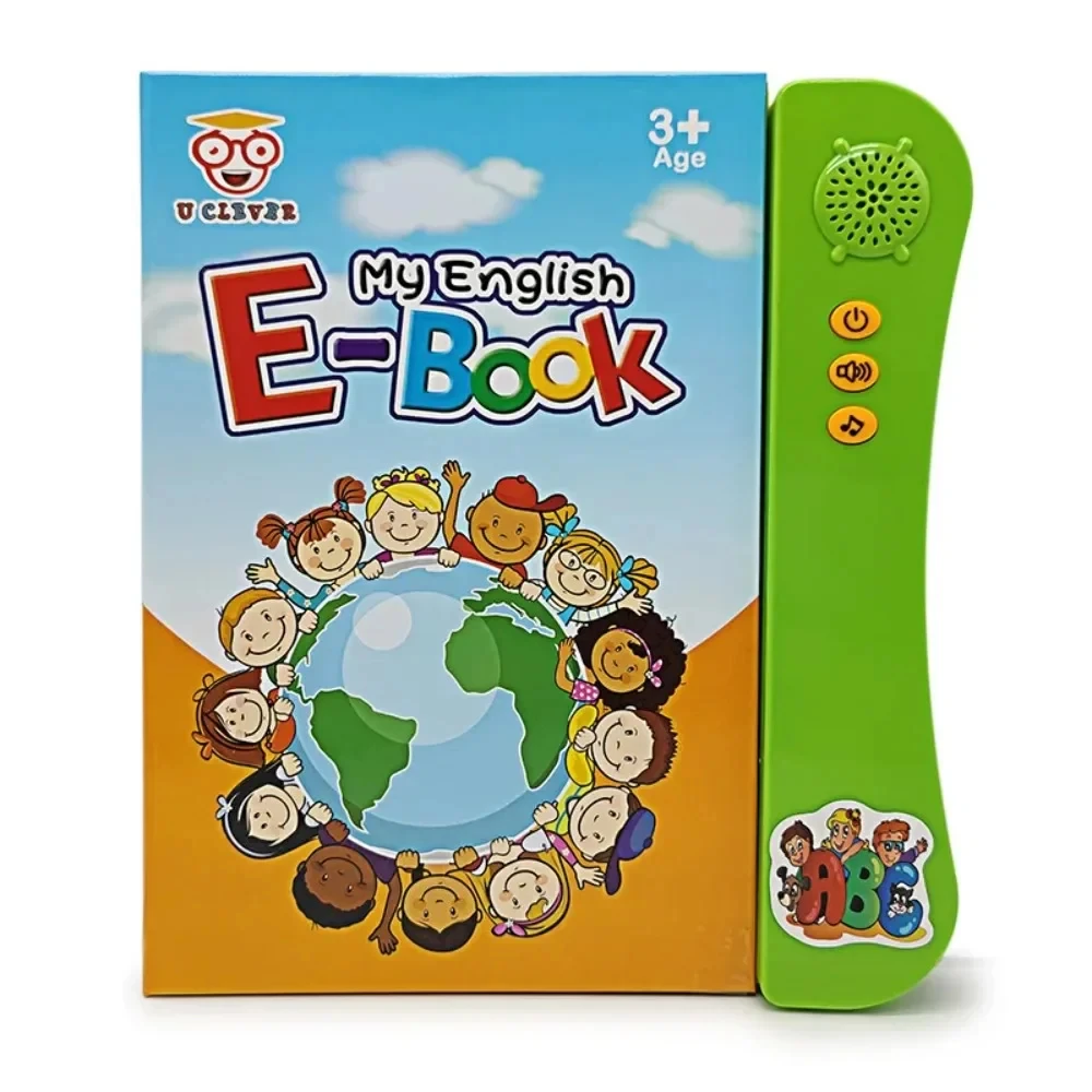 

English Point Reading Toy Children's Early Educational Toys Montessori Multi Ebook Toddlers Learning English Audible Book Gifts