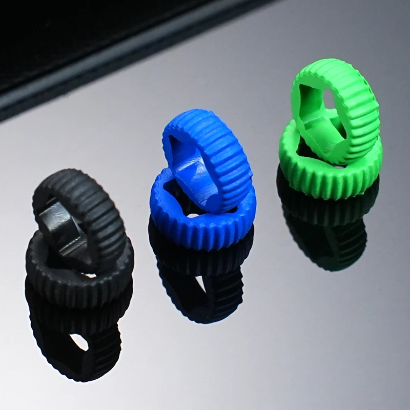 تاج غطاء من المطاط الفلوري لريتشارد ميلر RM07 RM74 RM71 RM037 RM055 المضادة للانزلاق رئيس حلقة مطاطية الخماسية نجمة الملحقات