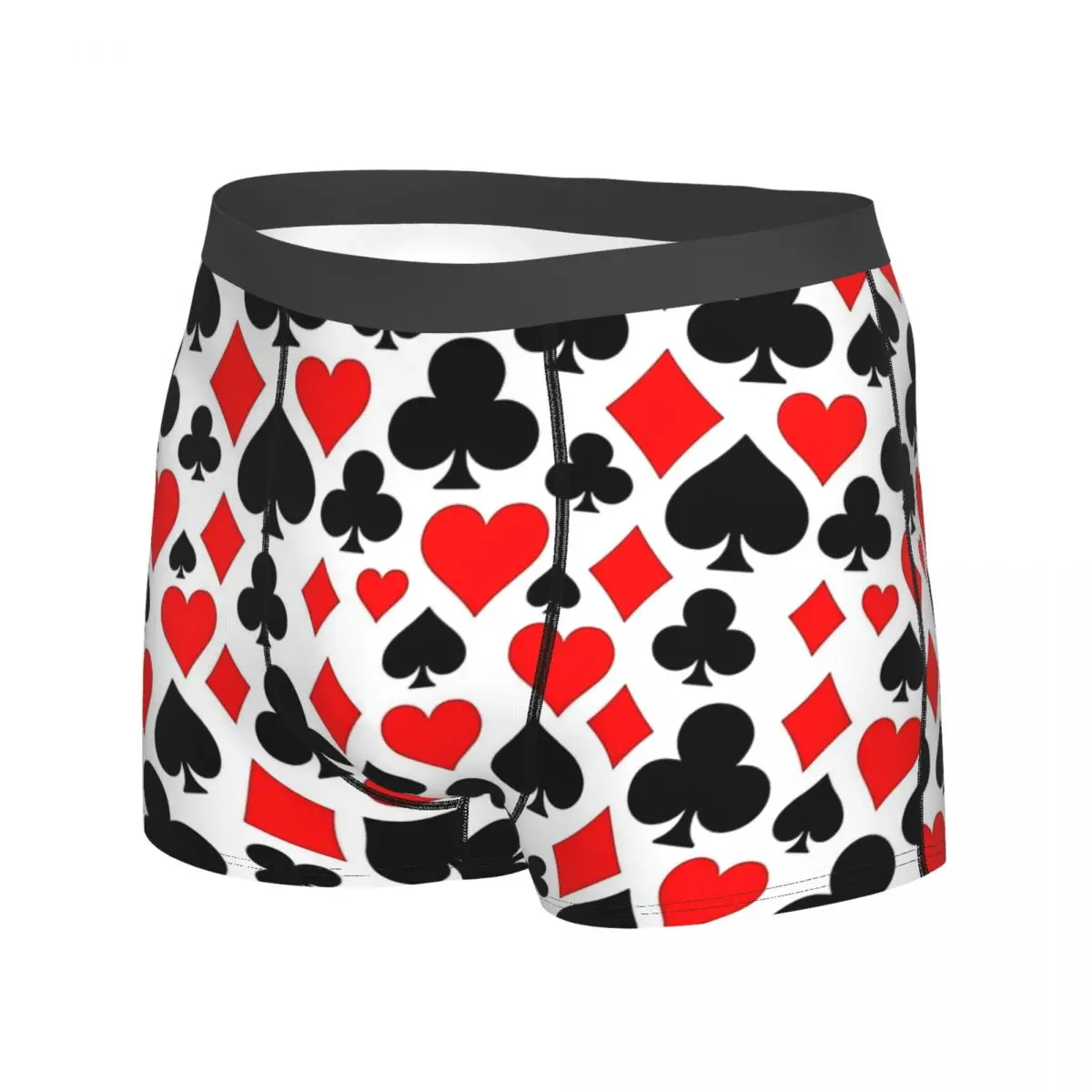 Casino Playing Cards Player Symbols Underwear Sublimation Boxershorts High Quality Man Panties Plain Boxer Brief Gift Idea