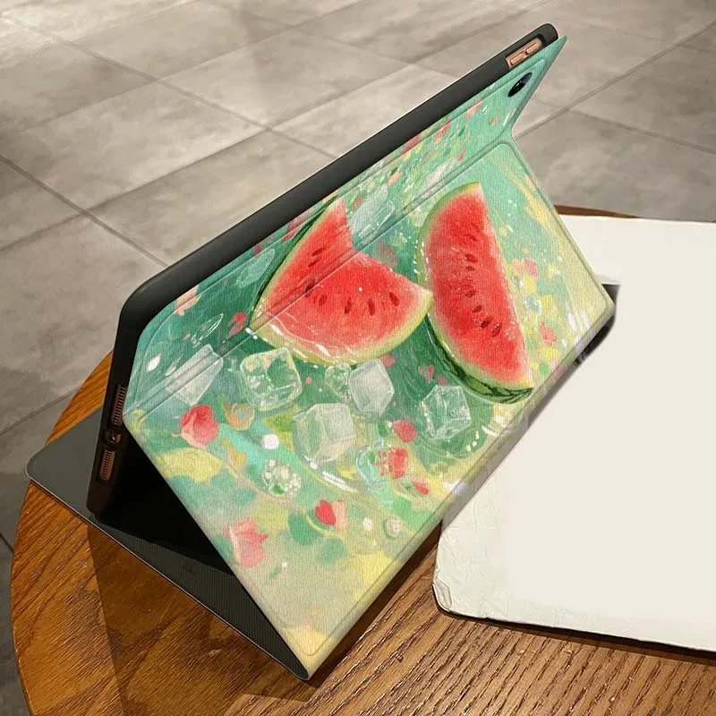 Wassermelonen-Illustration für Vivo IQOO Pad 2 Pad 3 Pad 5 Air SE Pro 12,1 12,3 13 11,5 11 Zoll Tablet-Hülle
