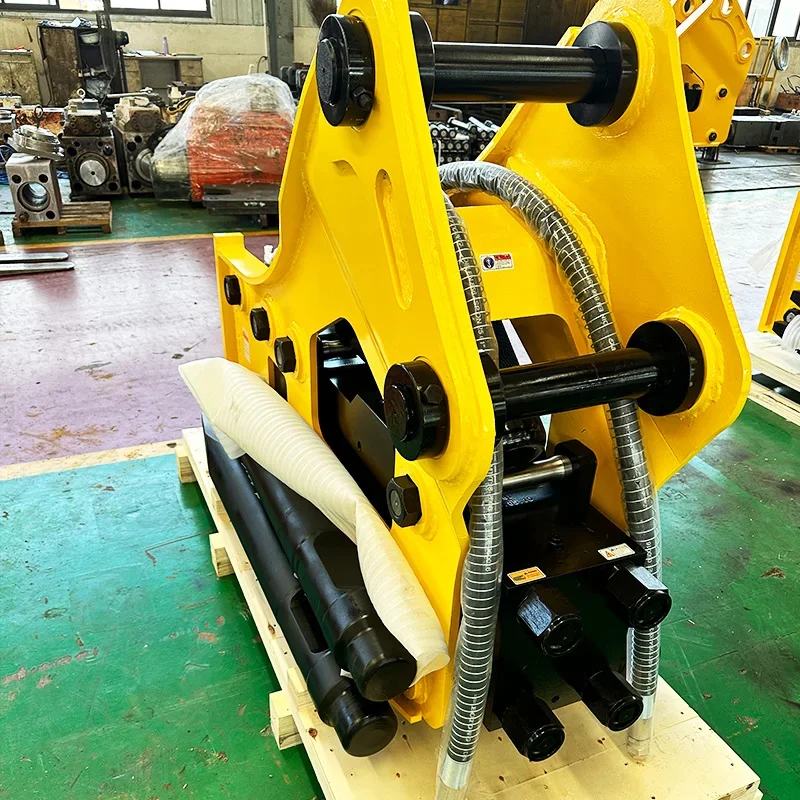 Hydraulic Breaker Mini Hot Sale Hammer Drill Engine Motor Core Components Chisel New Condition Tunneling Rock Splitter Hot Sale