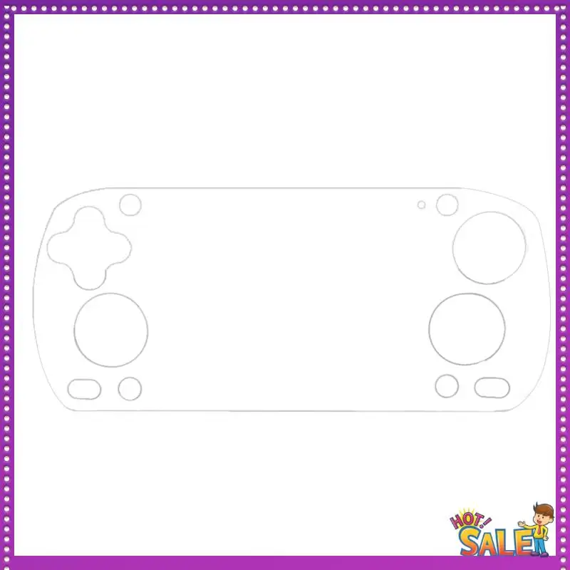 AA87 Konsolenschutzfolie für Retroid Pocket Mini Displayschutzfolien aus gehärtetem Glas