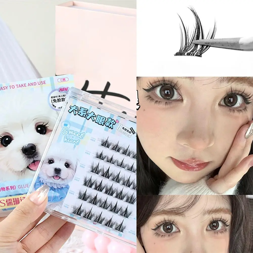 3D まつげ 10-12 ミリメートルの長さの自然なまつげエクステンション 3D ロシア個別まつげクラスター化粧ツールまつげ繊毛つけまつげ