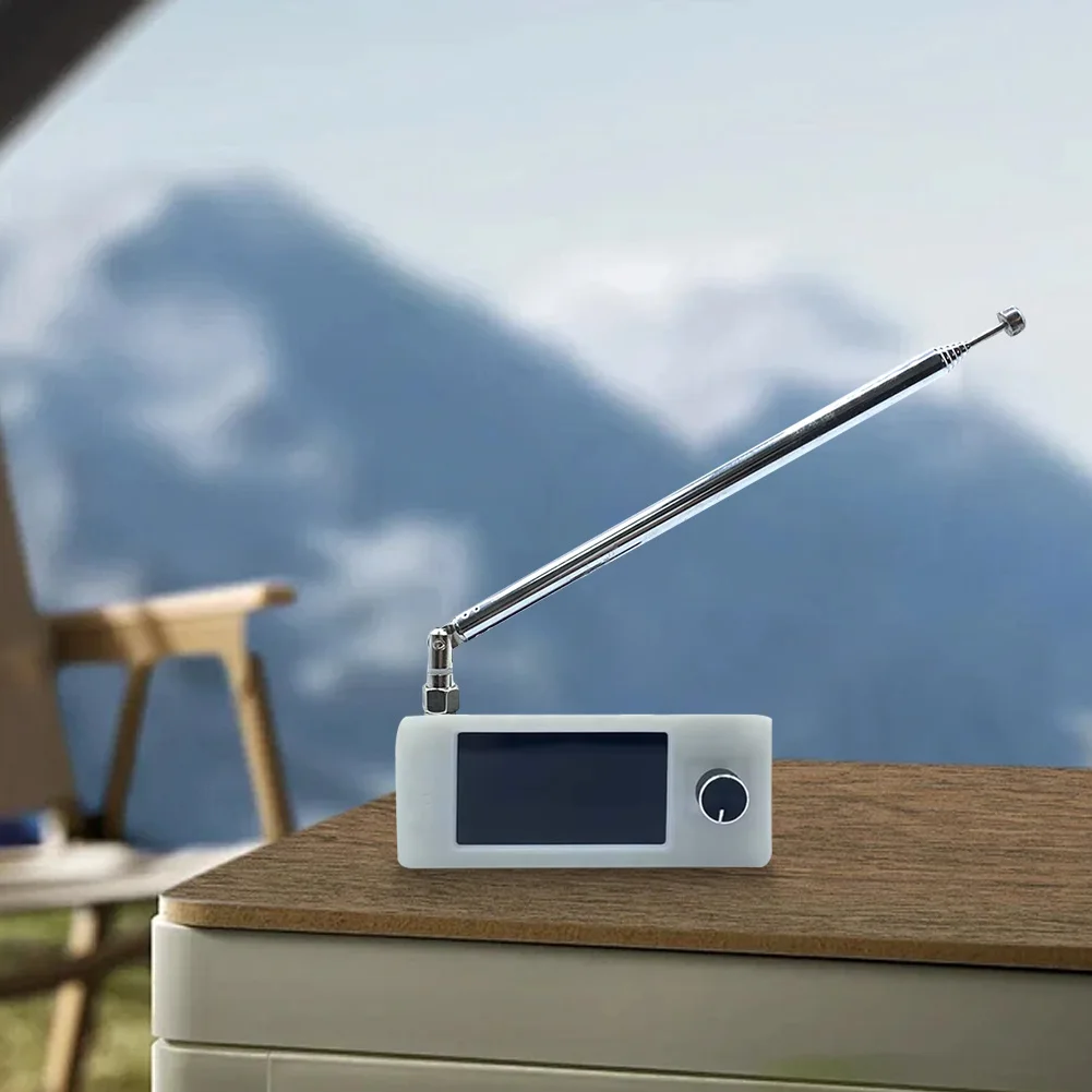SI4732 0.5-108mhz Portable Radio LSB USB AM FM FM/AM Radio 1.9inch IPS Screen All Band Radio Receiver HF SW MW VHF Radio