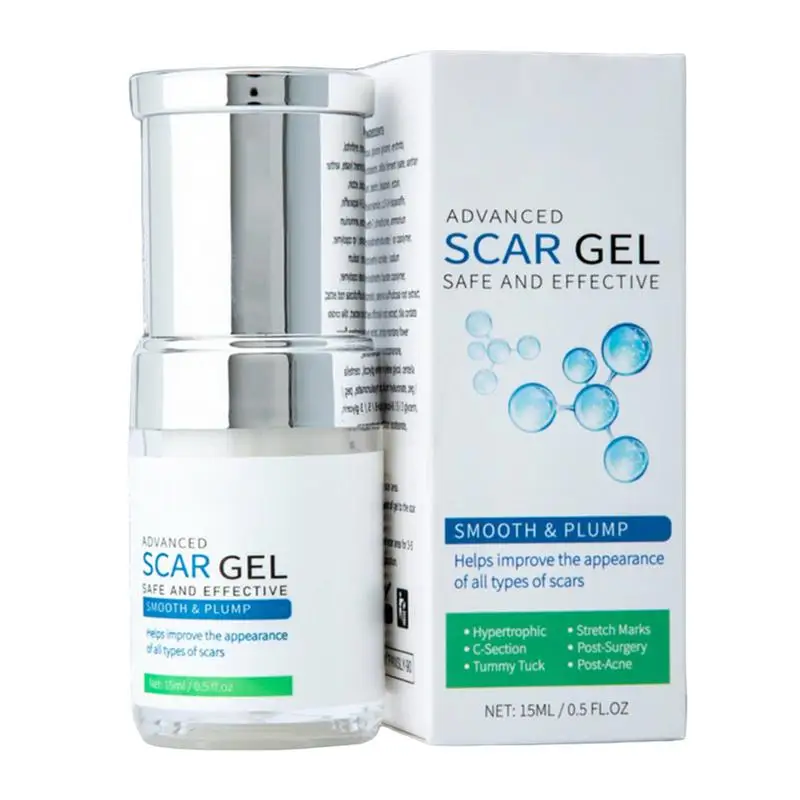 

Scar Repair Gel Scar Gel Moisturizing Cream Hydrating Scar Removal Repair Gel Body Care Gel Scar Treat Soothing Scar Cream 15ml