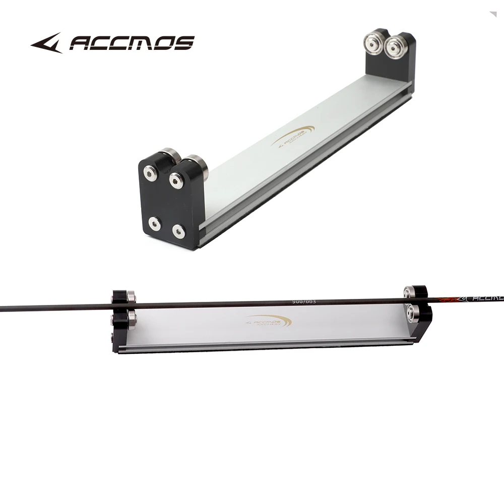 ACCMOS AluminumCNC Bow and Arrow Spine Tester Straightness Detector Checker for Archery Accessories Measuring Instrument/Devices