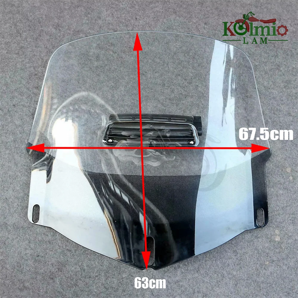 Fit for HONDA GL1800 Goldwing 2001 - 2017 Windscreen Standard Height Vented Windshield GL 1800 Gold wing 2002 2003 2004 2005