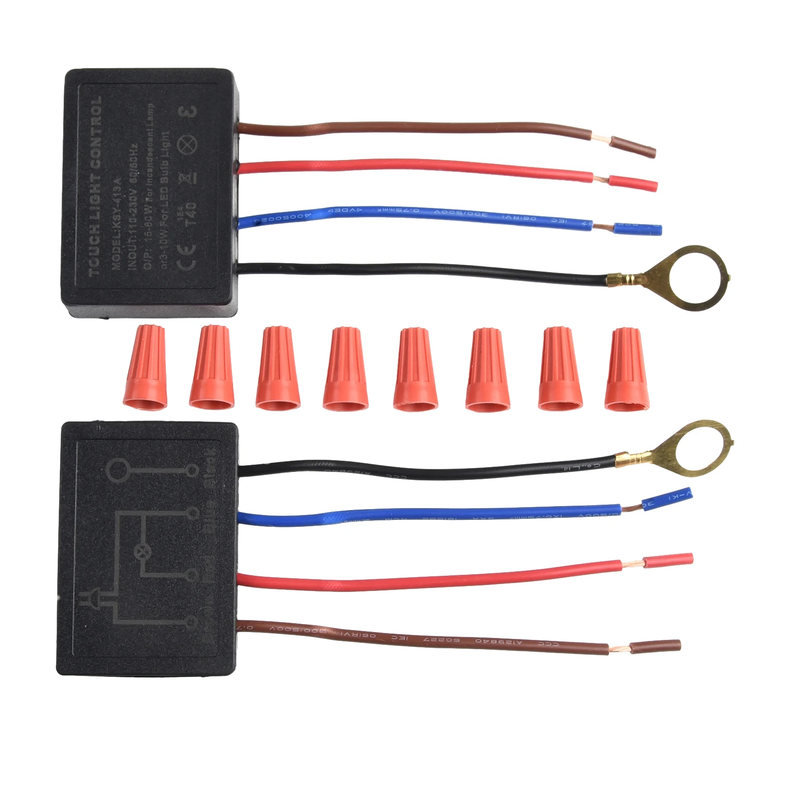 3 Way Touch Sensor Replacement Sensor Switch Compatible With LED Easy To Install High Quality Material Regulating Light for