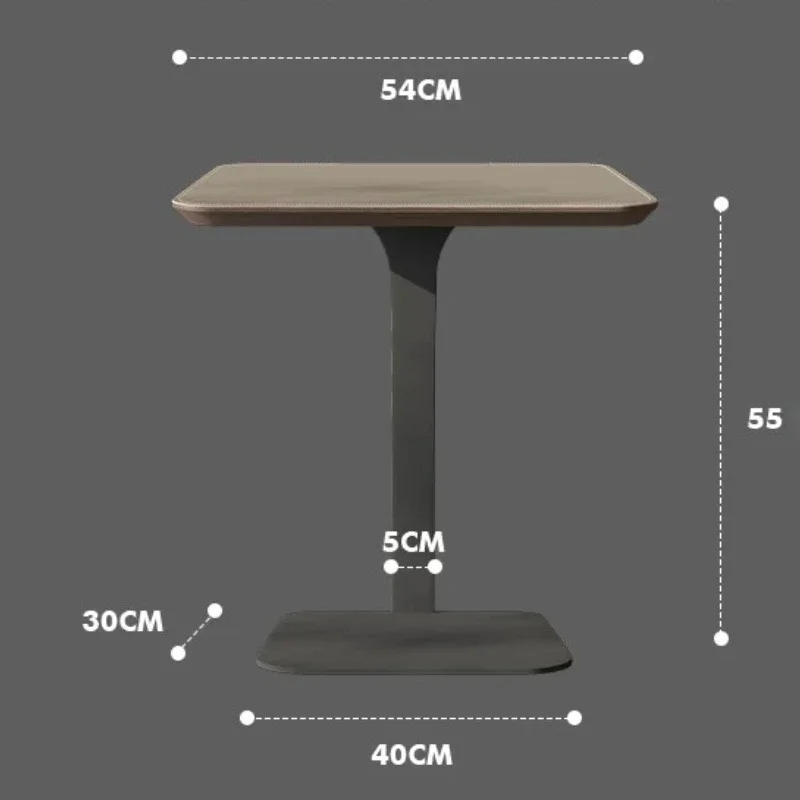 Coffee Tables Bedroom Bedside Shelf Rack Furniture Italian Style Living Room Sofa Side Table Light Luxury Minimalist Side Table