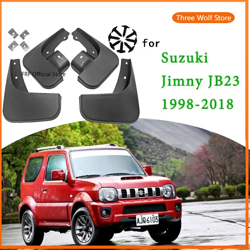 

4x для Suzuki Jimny JB23 JB33 JB43 JB53 Wide Sierra 1998 ~ 2018 2009 2013, брызговики, брызговики, защита от брызг, автомобильные аксессуары