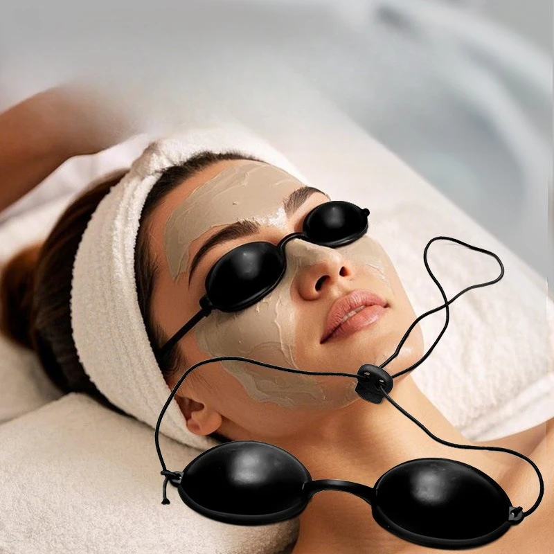 

For Photon Beauty Red Light Therapy Device Durable Silicone Beauty Goggles Eye Protection Laser Protective Glasses Eyewear