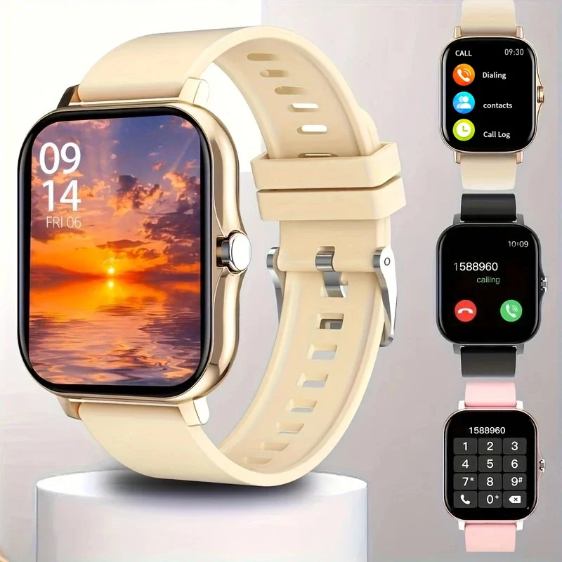 

2024 1.44-Inch Smartwatch Wireless Calling Dialing Multi-Sport Mode. for Men Women. Sports Watch. Compatible with IPhone Android