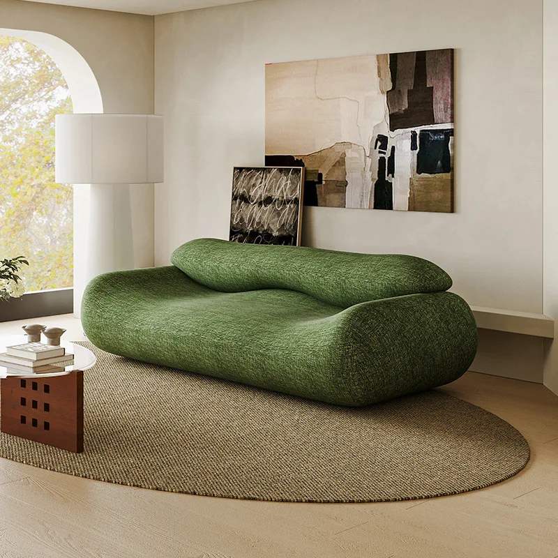 Clothing store living room sofa small apartment beauty salon apartment homestay straight row