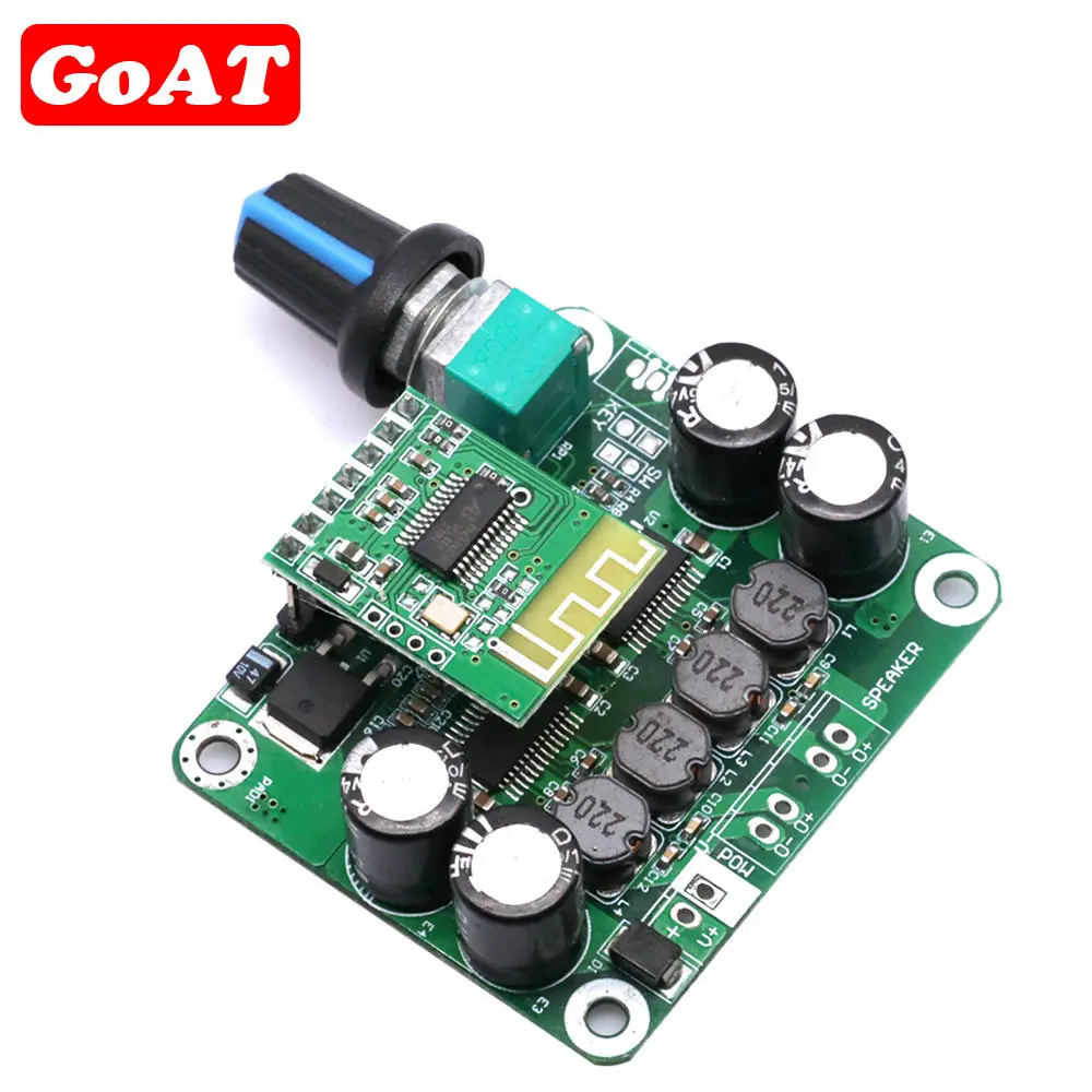 TPA3110 PBTL плата цифрового усилителя мощности 5,0 8-26 в 30 Вт + 30 Вт стерео Класс D Мощность Bluetooth для автомобиля USB портативный динамик