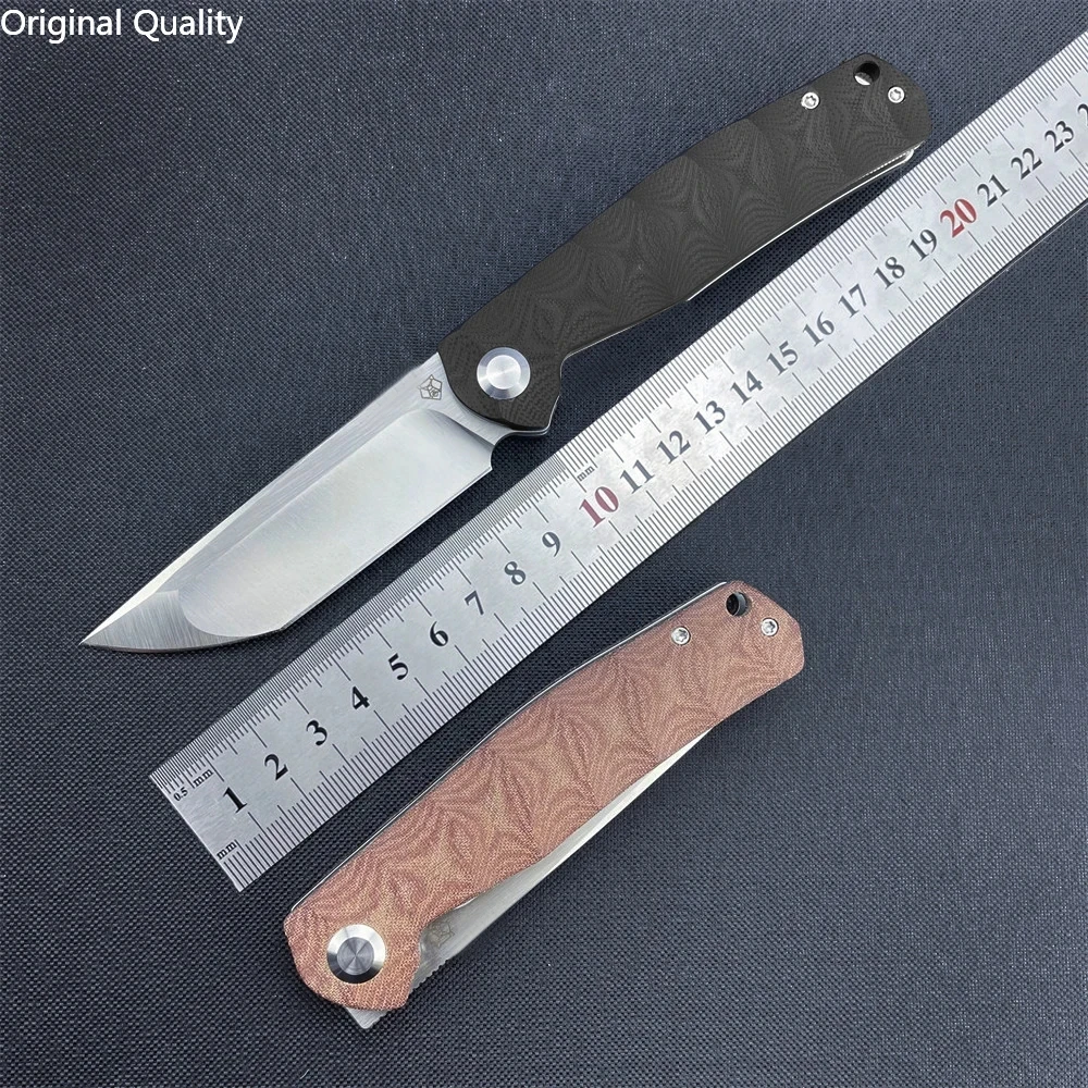 Bear Head -DIY personality handy mini knife Outdoor survival hunting knife Folding knife Diving hobby sharp fruit knife