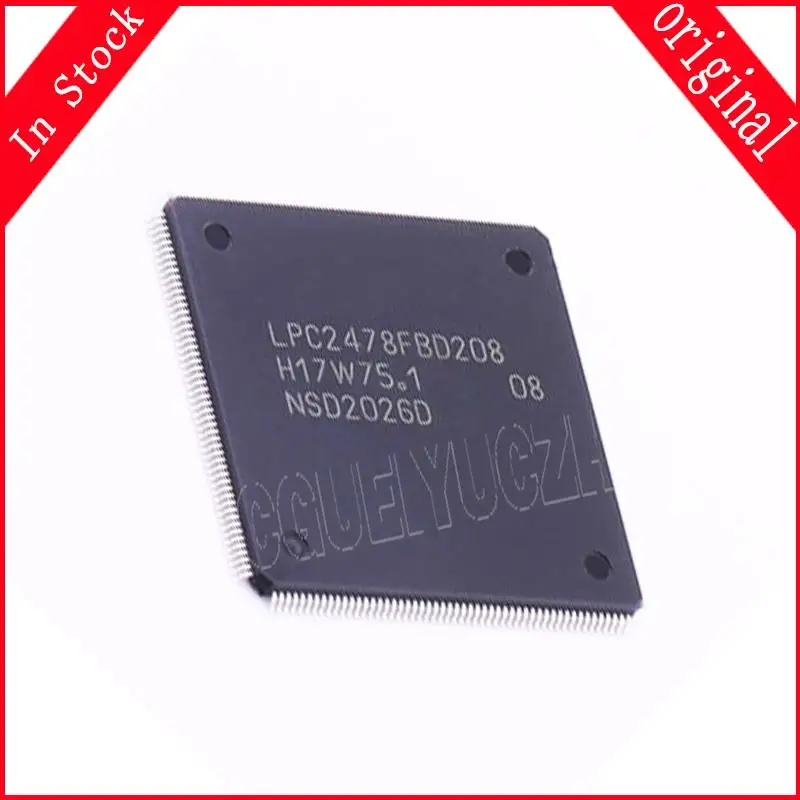 2pcs/lot LPC2478 LPC2478FBD208 QFP In Stock