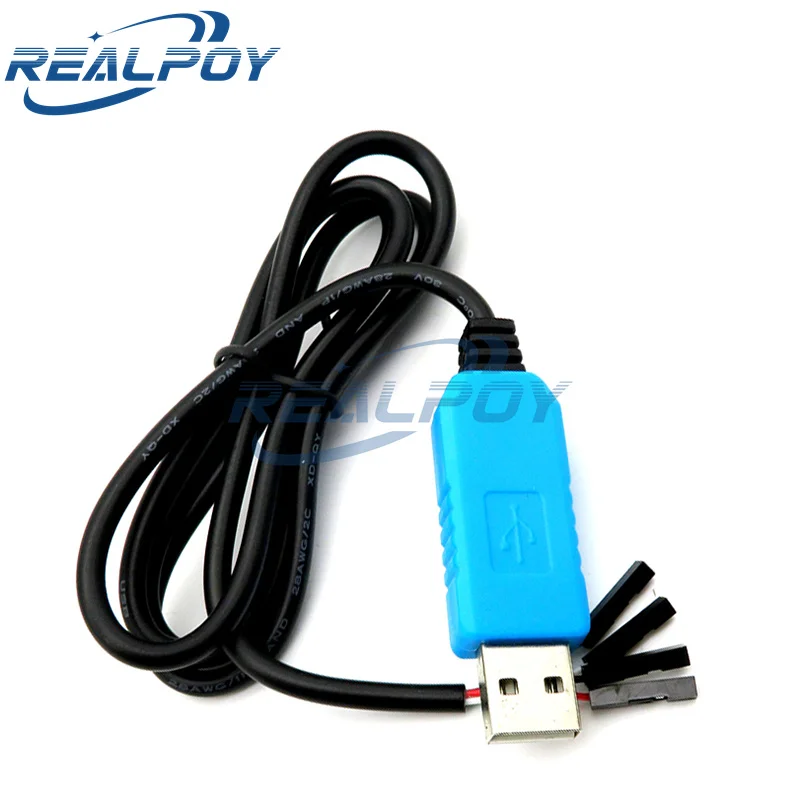 1 szt. PL2303 TA USB TTL RS232 konwertuj kabel szeregowy PL2303TA kompatybilny z Win7 Win8 Win10 vista