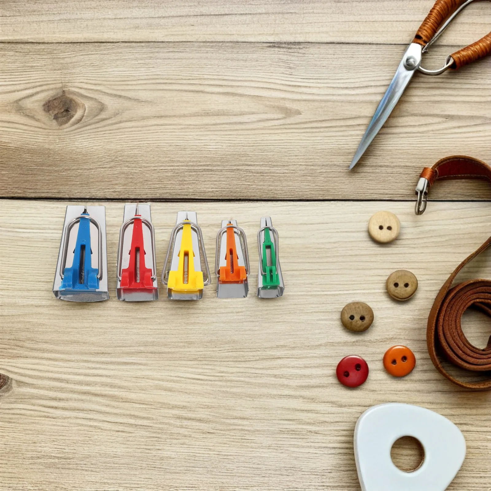 

10Pcs Fabric Binding Maker Set Precision Tool for Smooth Hemming and Quilting DIY Projects Sewing Edge Folder Accessories