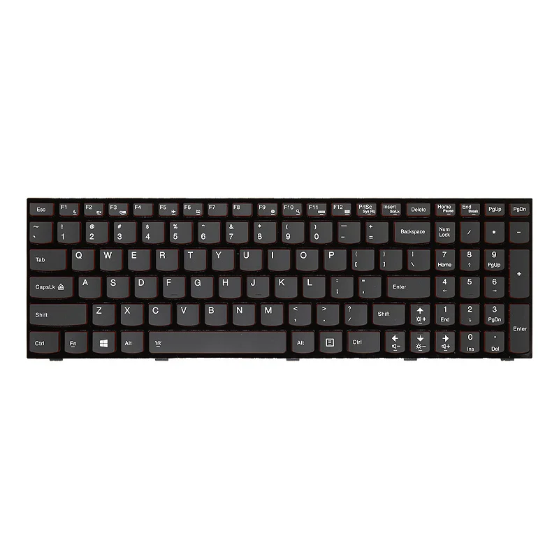 Oryginalna rosyjska klawiatura do laptopa Lenovo Ideapad Y500 Y510 Y500NT Y510P Y500N T4B8-TC 25207342   Z podświetleniem — zdjęcie 2