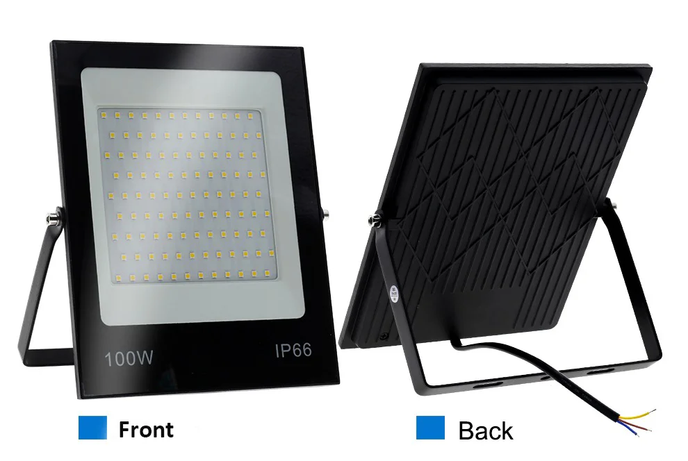 

Ultra Slim Led Flood Light Waterpoof Focos Led Outdoor Lighting Reflector Led With Tempered Glass Floodlight For Garden