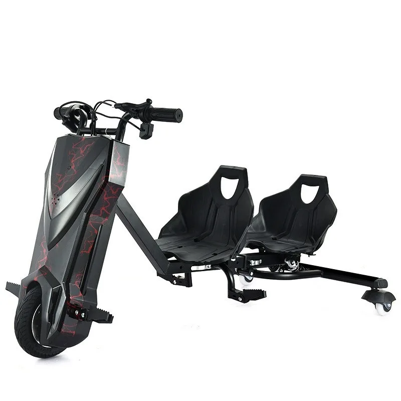 250w 36v電動ドリフトトライクスクーター2人乗り3輪子供用電動