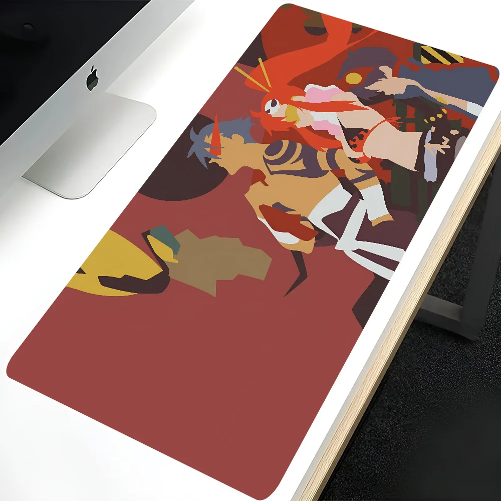 

B-Tengen Toppa Gurren Lagann Non-slip Mouse Pad Suitable For Office Computers Laptops E-sports Game Desk Mats XXL Keyboard