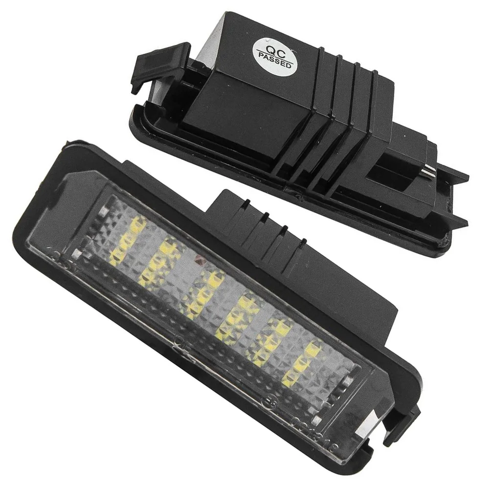 2x LED License Number Plate Lamps 3D0943021A 1J6943021B fit for Volkswagen New Beetle 2006-2010 Volkswagen CC 2009-2014 ﻿ - view 5