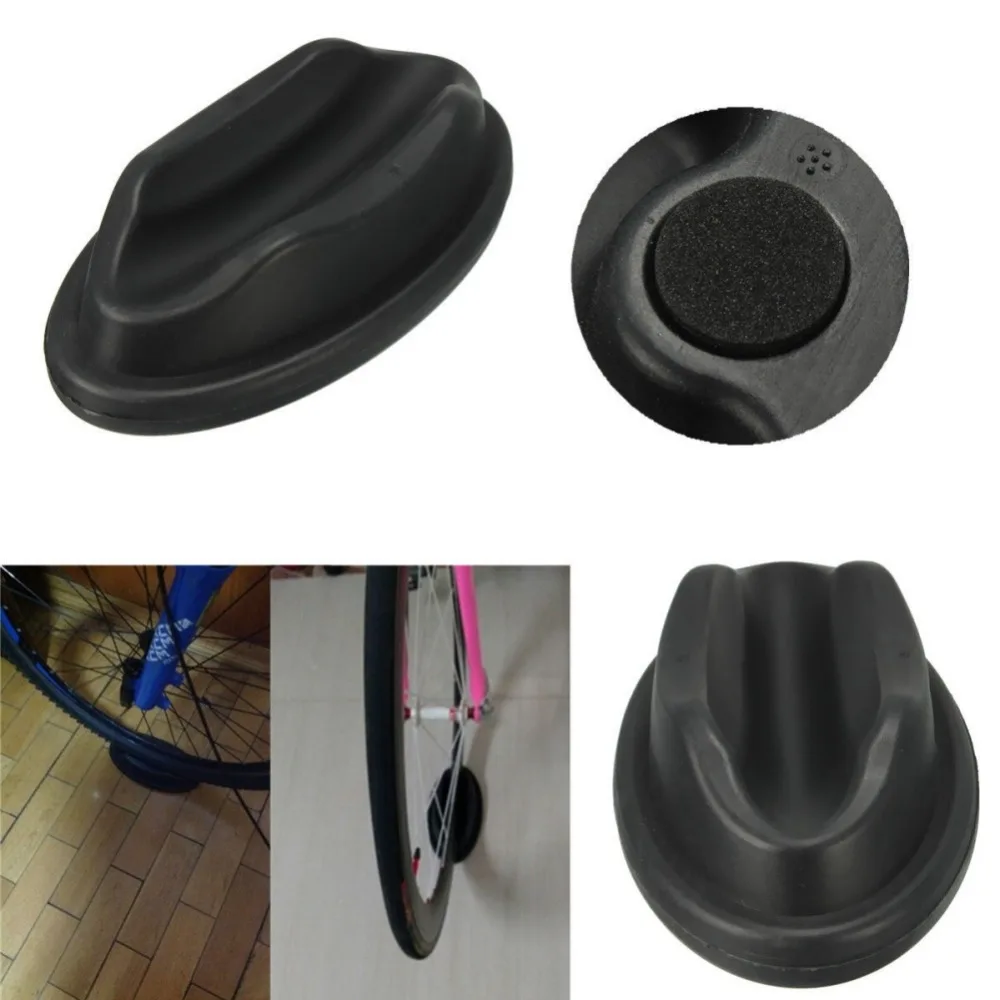 Indoor Bike Front Wheel Fixing Frame Front Wheel Riser Block Holder Bike Trainer Stand Pad Support Road Parts Bike Accessories