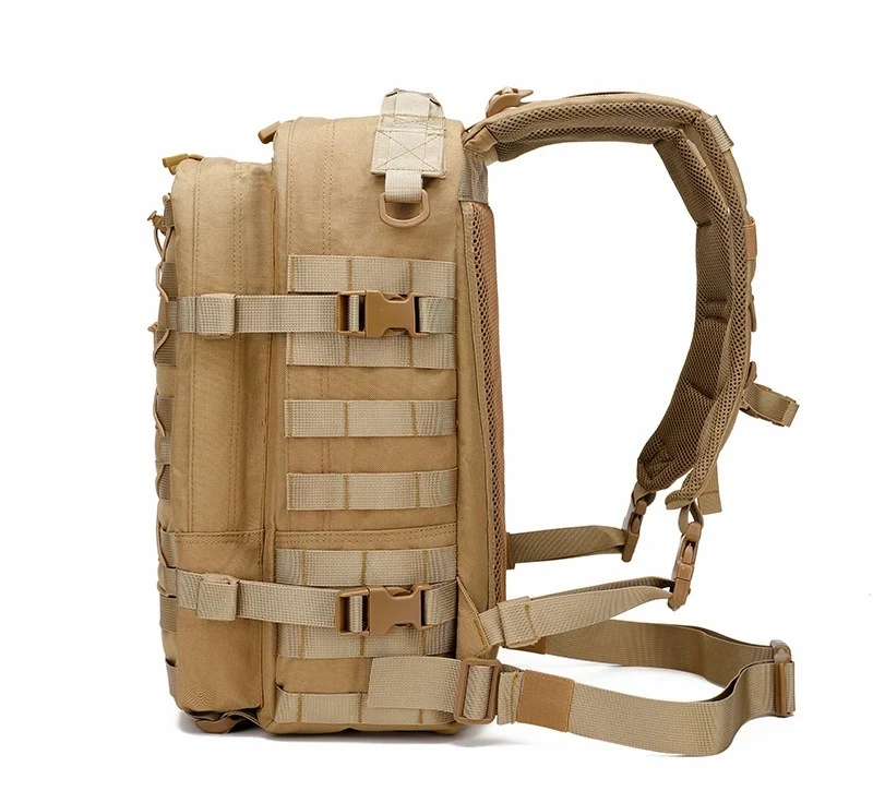 Men\'s Waterproof Tactical Backpack Outdoor Sports Mountaineering Hiking Bag Multifunctional Tactical Bag