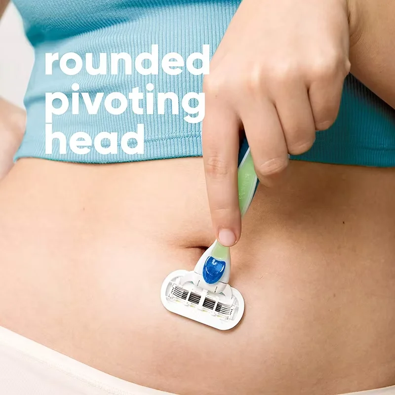 جيليت فينوس ماكينة حلاقة نسائية ديلوكس ناعمة 5 طبقات شفرات حلاقة ماكينة حلاقة لإزالة الشعر شفرة بديلة للنساء