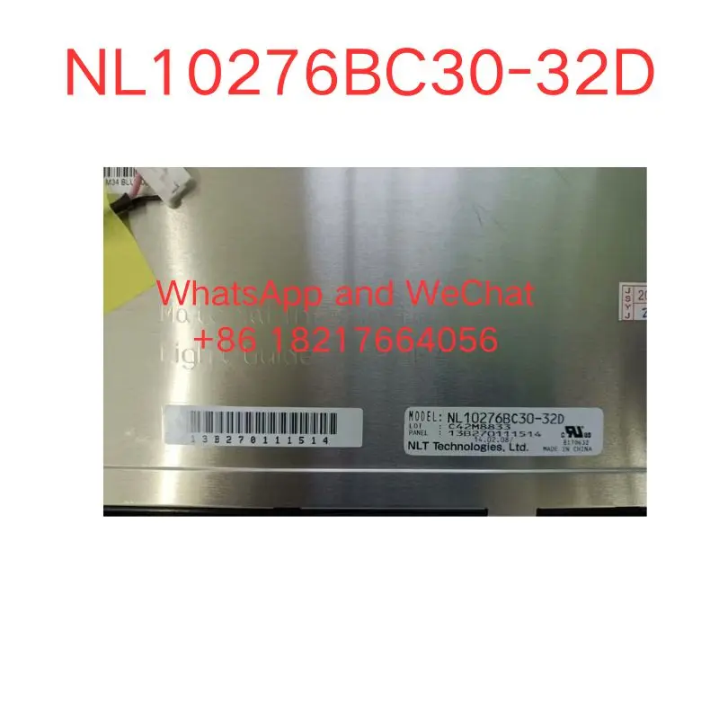 

New NL10276BC30-32D LCD Screen fast shipping