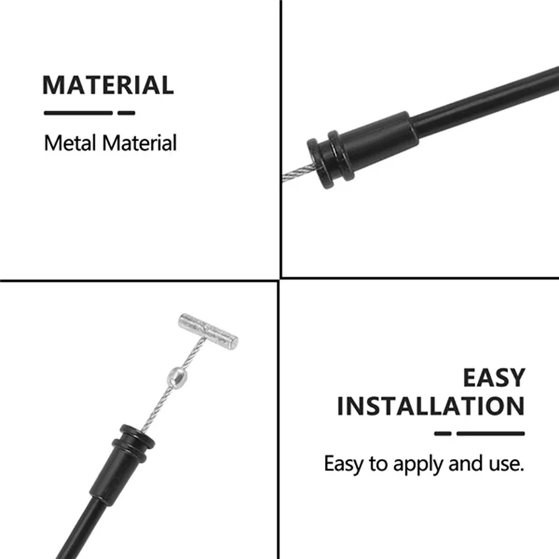 3Pcs For Smart Car Forfour(454)Front Exterior Door Handle Cable A4547230169-A99D