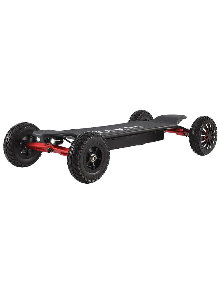 All terrain electric skateboarding, off-road, high-speed adult sports transportation, four-wheel intelligent balance vehicle