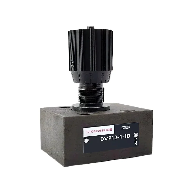 Válvula de Aceleração Hidráulica Série DVP 1-10L/min, DVP10-1-10, Compatível com DVP6/8/16/20/25/30, Válvula de Controle de Fluido de Alta Qualidade