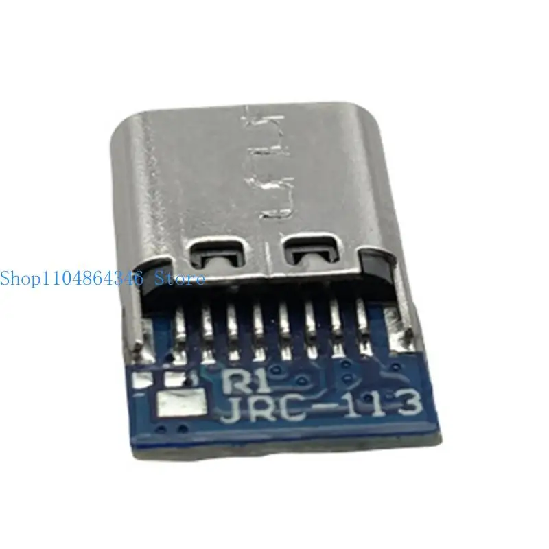 5asd Speed Data Transfer Type C Connector Socket With Soldered Wire Structure Minimizing Loss For Video Editing Tasks