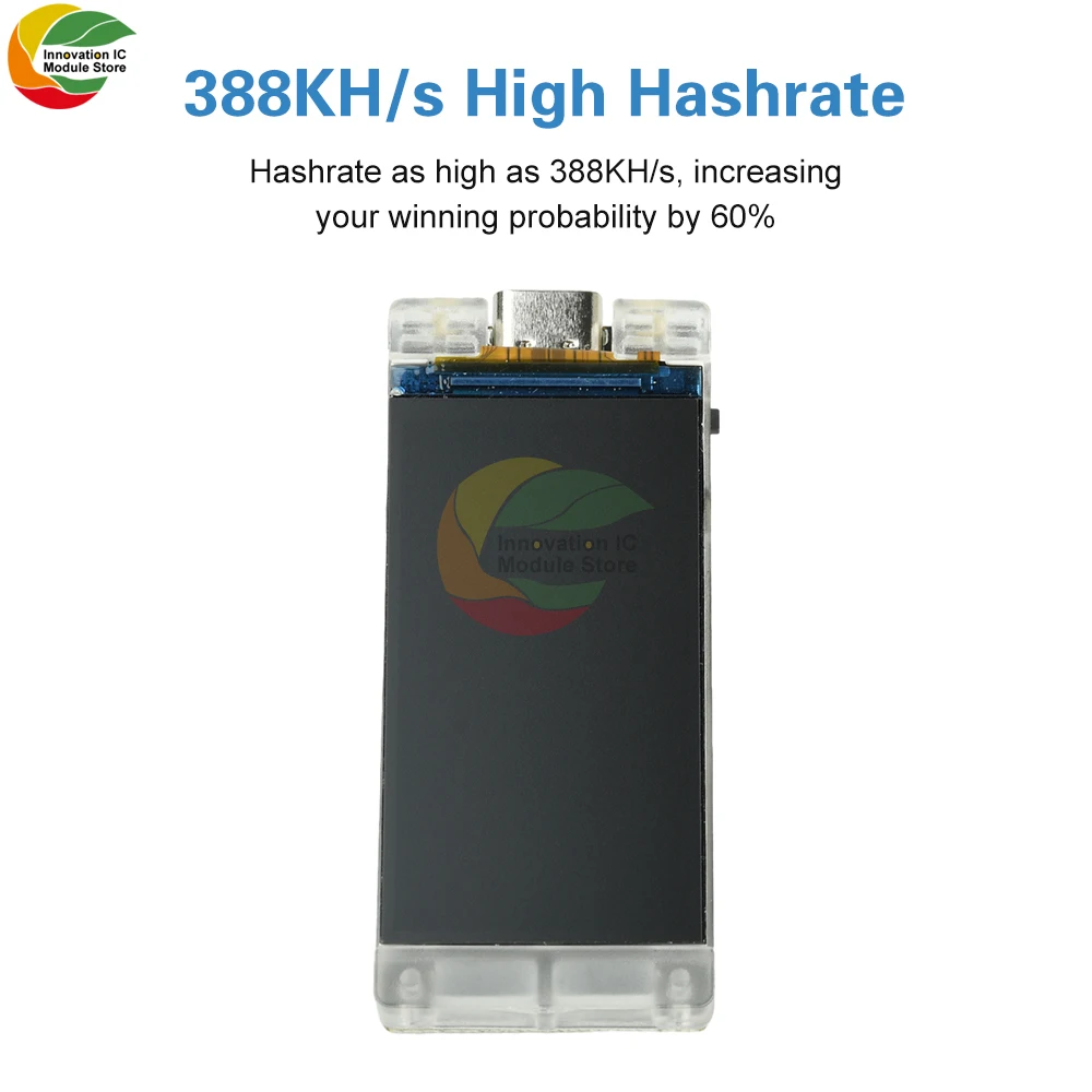 1.9 بوصة TFT شاشة تطوير لوحة تركيبية T190 Esp32-R8 بلوتوث واي فاي مجلس التنمية لحساب معدل التجزئة 388KH/s #4