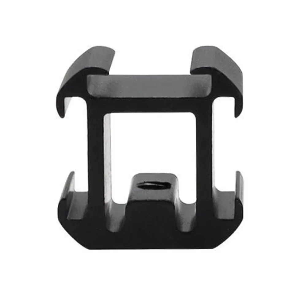 Triple Hot Shoe Mount Adapter Two Screw Brackets For Flash Dslr Cameras Microphone Audio Recorder Stand Bracket