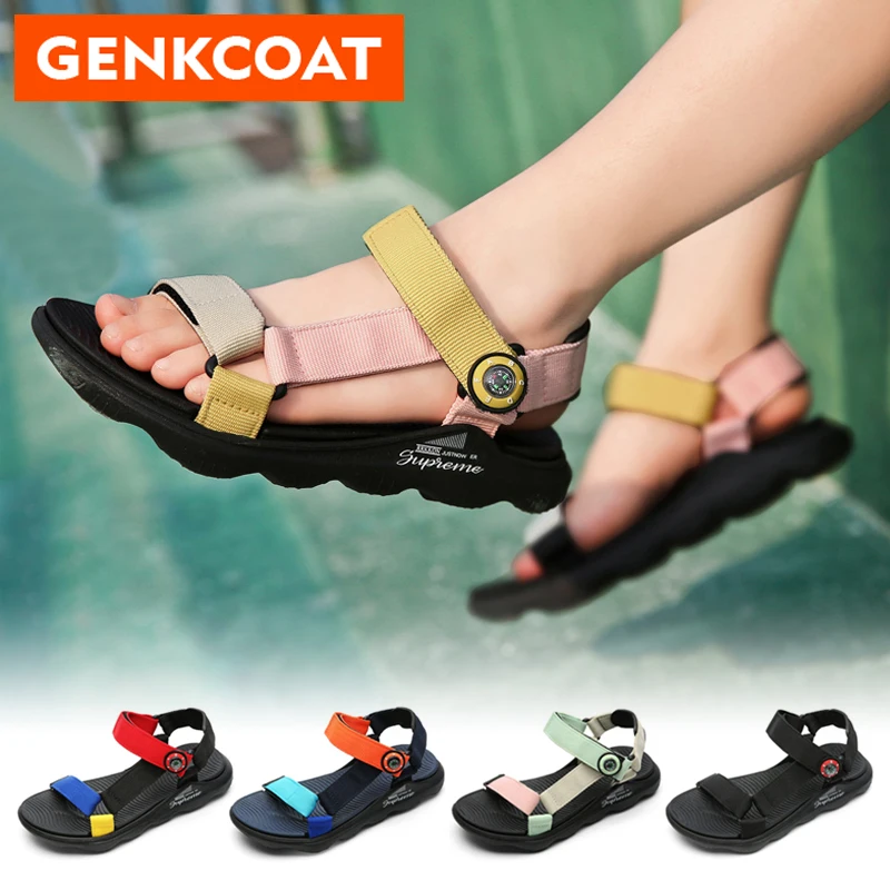 Summer Children Sandals Breathable Fashion Sneakers Boy Girls Casual Outdoor Beach Shoes Kids Non-Slip Footwear Student Sandals