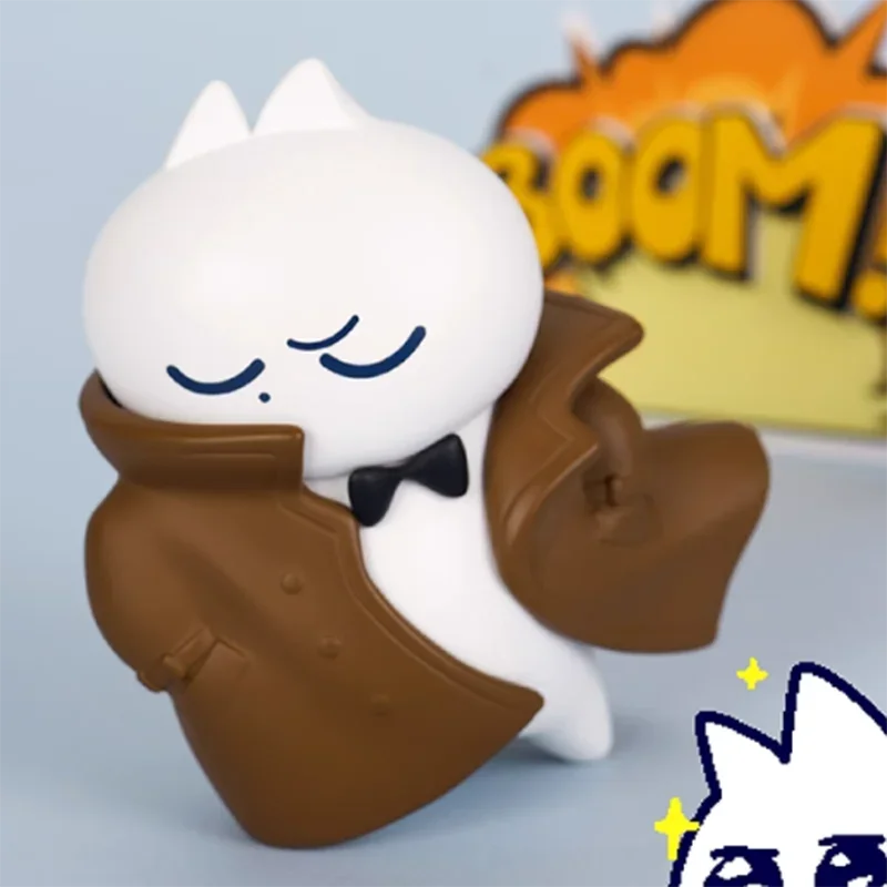 PLZDOT Bowtie Cat of The Year Series слепая коробка игрушки Kawaii аниме фигурка-сюрприз Mystery Box куклы подарок для девочек