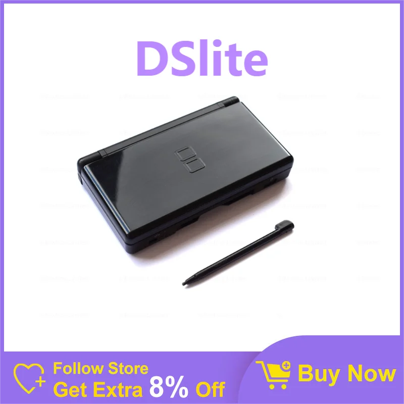 Original Used For DSlite Game Console For DSlite Palm game With to configure R4+64GB memory card/ Including 4600 free games