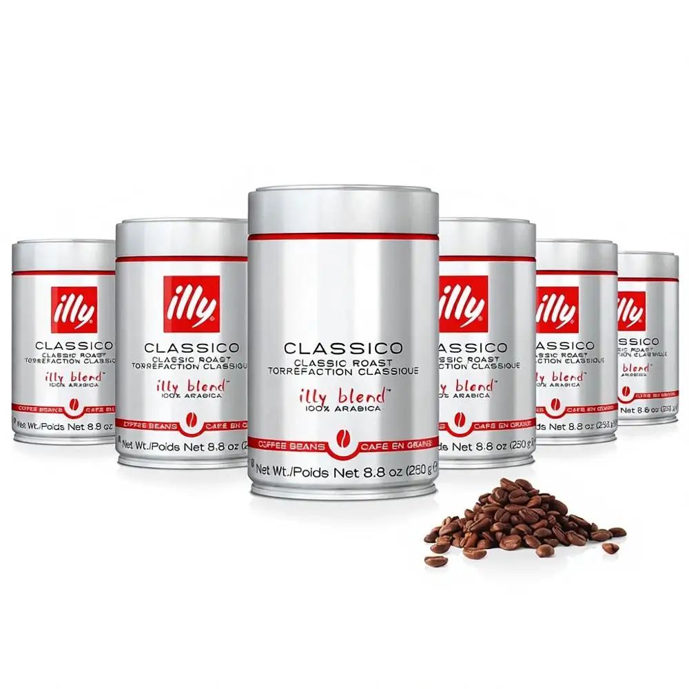 

Medium Roast Arabica Coffee, Premium for Drip, Moka, and French Press, 8.8oz, 6 Pack