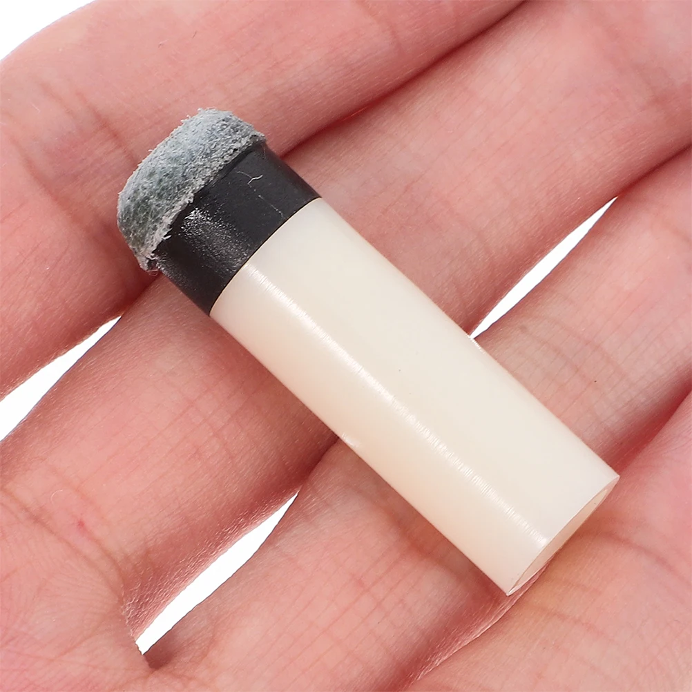 

10Pcs Billiard Cue Tips Slip on Replacement Plastic Ferrule Standard Size Pool Stick Tips Billiard Accessory Kit