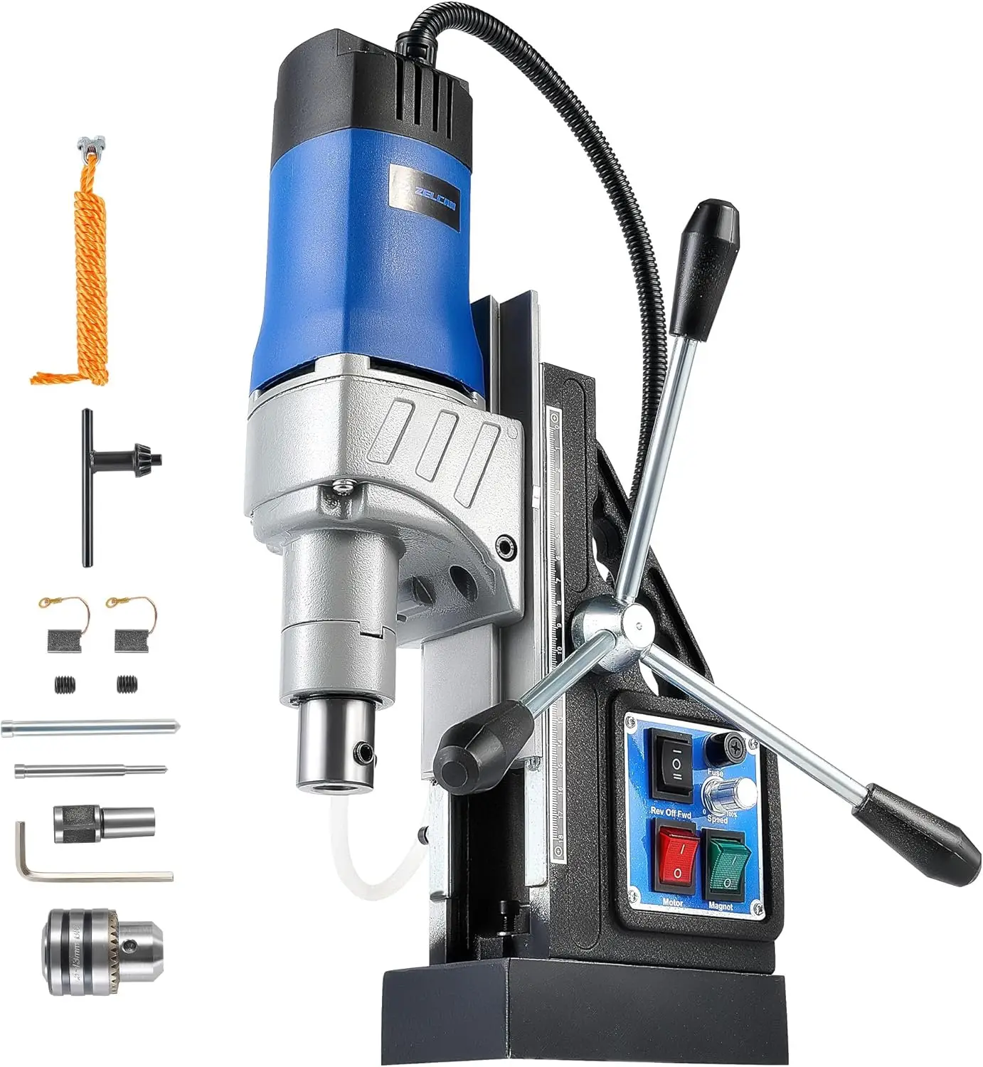 ZELCAN 1550W Portable Magnetic Drill Press 2