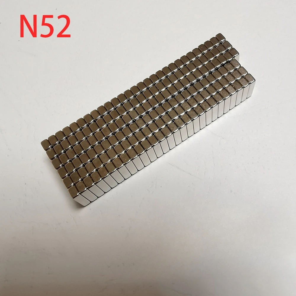 N52 8X3X2mm 8x3x1 6x3x2 Neodymiummagn Ebike Refrigerator NdFeB Magnet Diy Aimant Fridge motor Office Billboard craft handmademag
