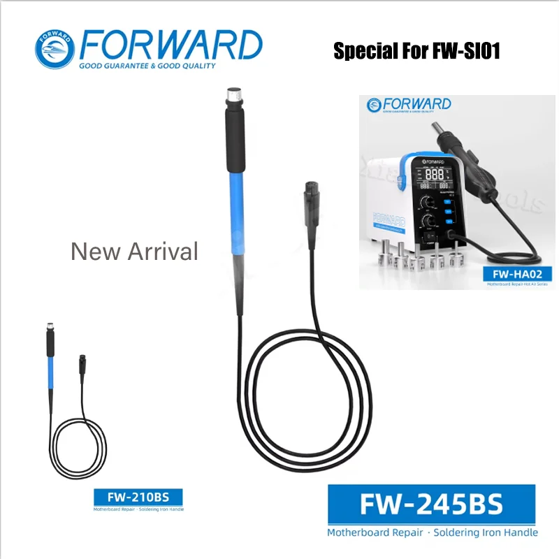 

Рукоятка для сварочной станции FORWARD FW-210BS/FW-245BS, специальная рукоятка для сварочных инструментов FW-BE01/FW-SI01