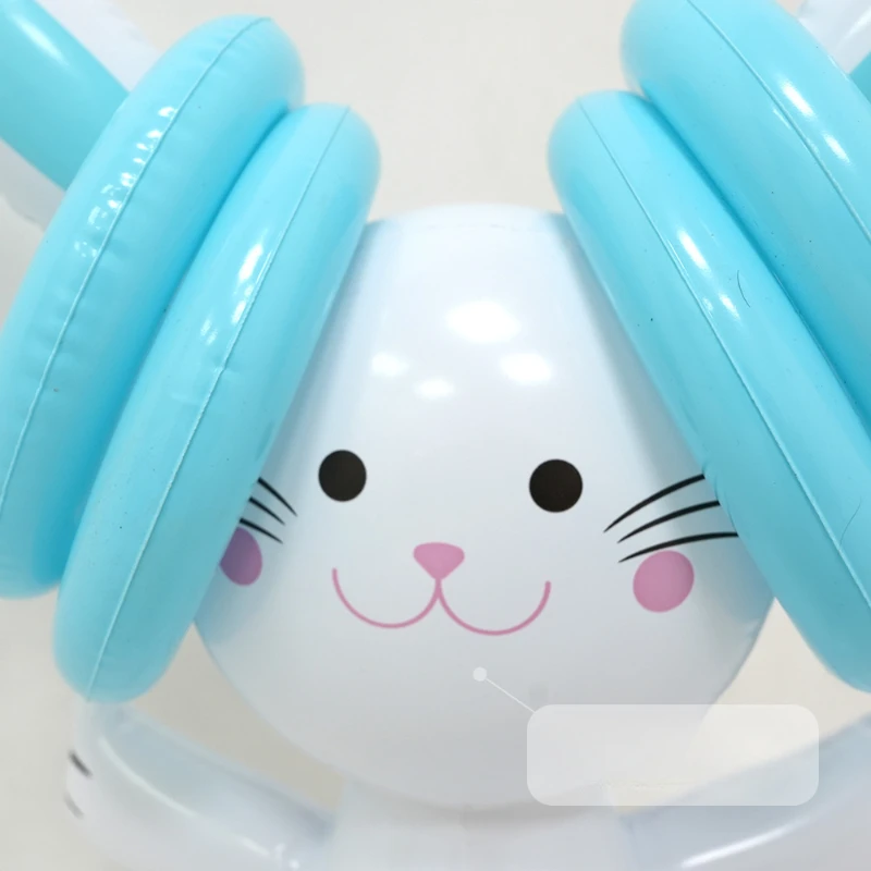 في الهواء الطلق نفخ أرنب عيد الفصح هوب رمي لعبة آذان الأرنب حلقة إرم لعبة حفلة التفاعل بين الوالدين والطفل لعبة للبالغين والأطفال