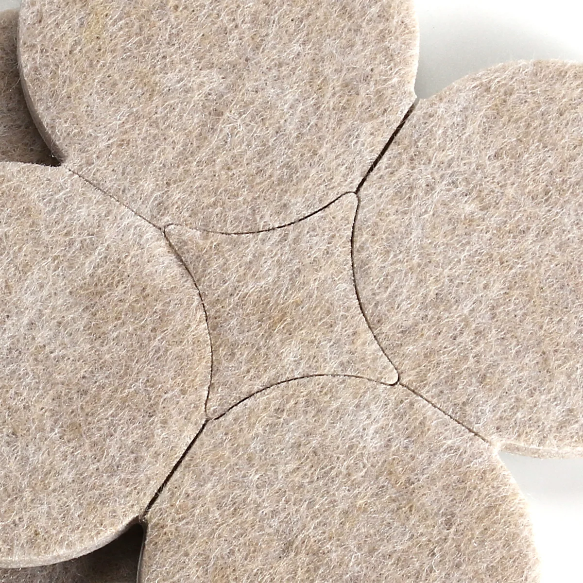 

8Pcs Table Chair Floor Protector Pads Heavy Duty Round Felt Pads 4Cm Diameter Scratch Noise Reduction for Hardwood Ceramic Tile