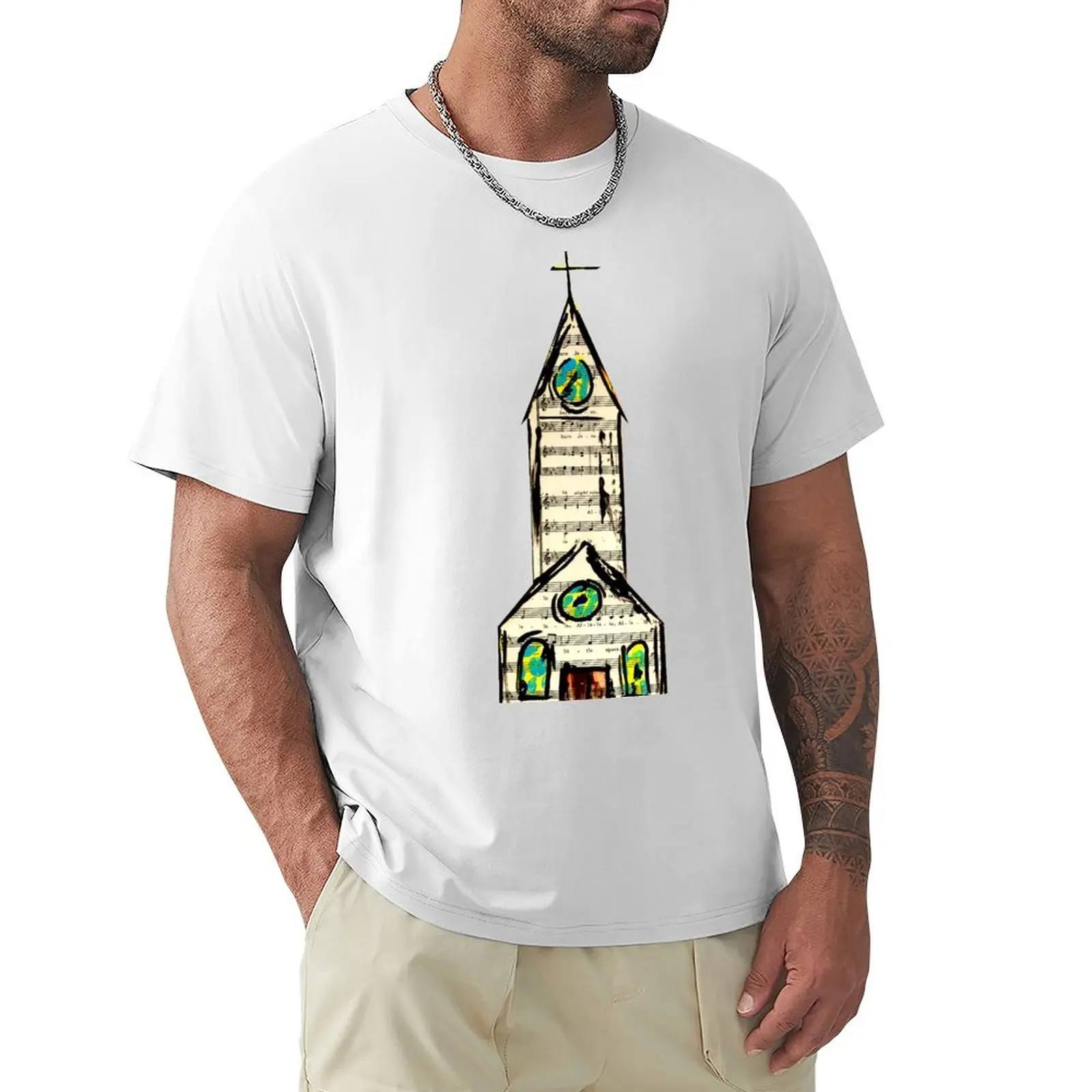 

House Of Music T-shirt new edition summer clothes men clothes