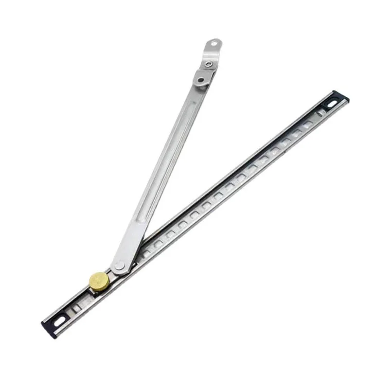 

1 шт., ограничитель ветровой поддержки сломанного моста, ветрозащитный кронштейн, сломанный мост, алюминиевый поворотный оконный локатор 180 ° Фурнитура для стойки